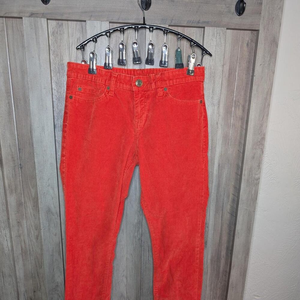 Orangishredish gap corduroy pants size